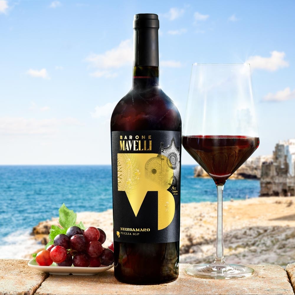 Negroamaro Puglia IGP - červené víno