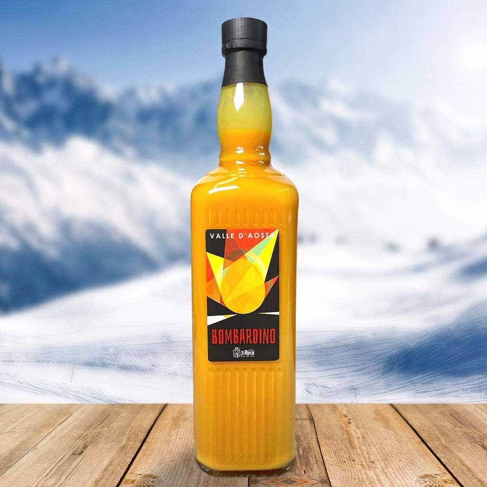 Italský vaječný likér Bombardino