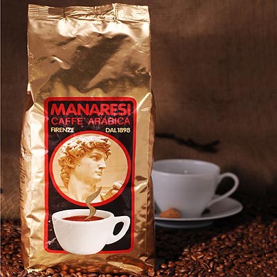 Manaresi Espresso Miscela Oro zrnková káva