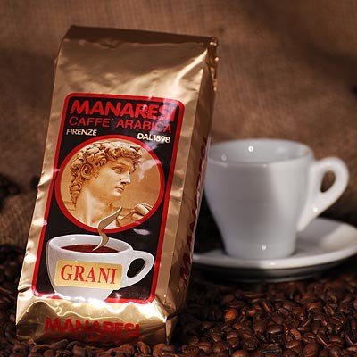 Manaresi Espresso Miscela Oro zrnková káva