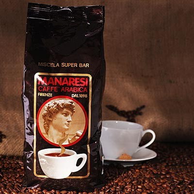 Manaresi Espresso Super Bar Brown zrnková káva 1kg
