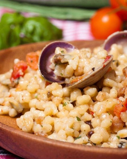 Semolinové těstoviny Fregola Sarda tostata