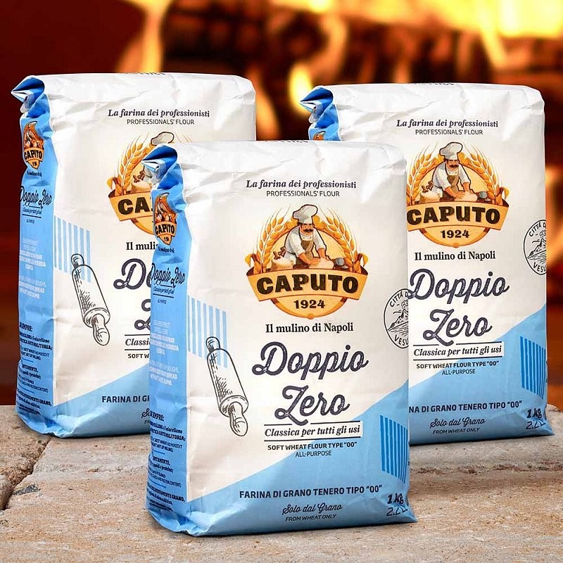 Výhodné balení Caputo mouky na pizzu typ 00 - krátká doba kynutí 3x1kg