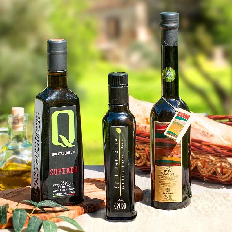 Vítěz olivových olejů Trio - intenzivně ovocné