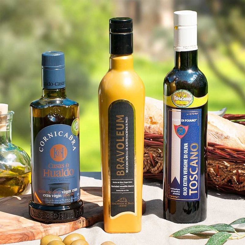 Vítěz olivových olejů Trio - jemně ovocné