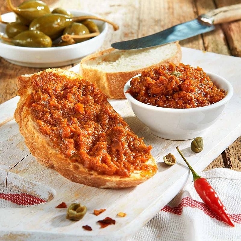 Rajčatové pesto s ančovičkami