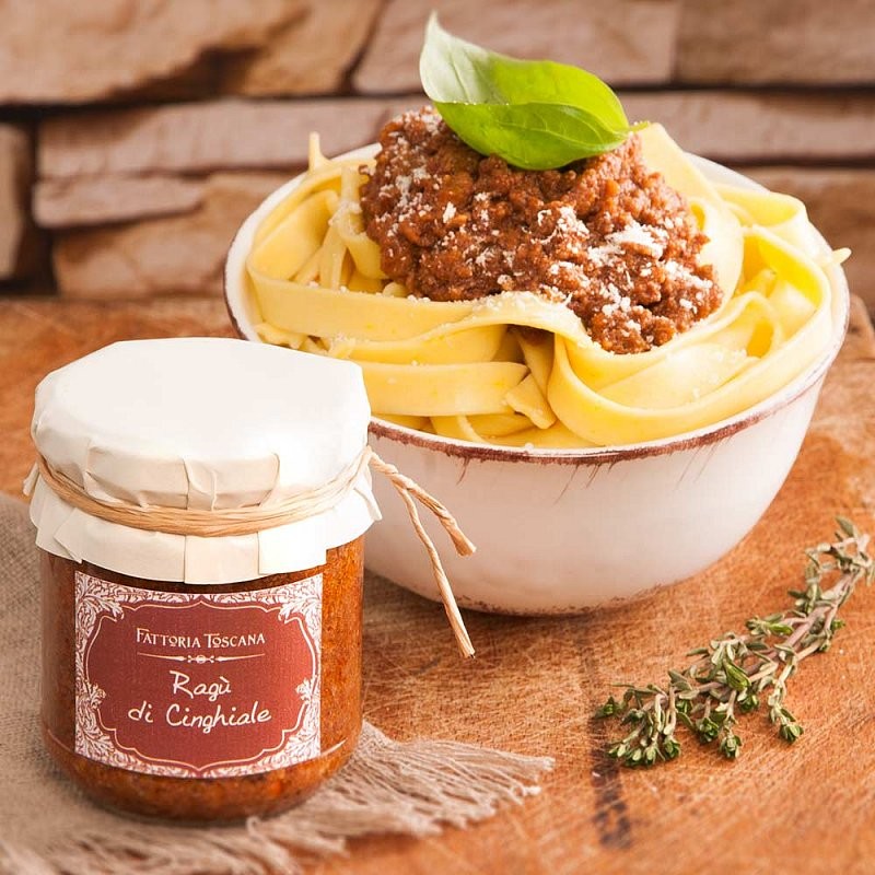 Kančí ragú na těstoviny