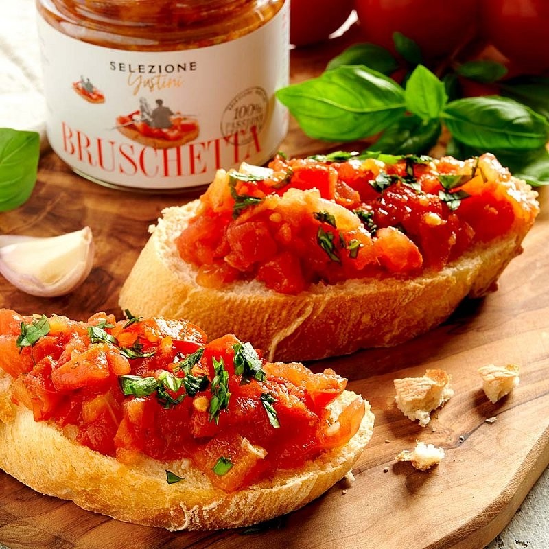 Bruschetta z čerstvých rajčat