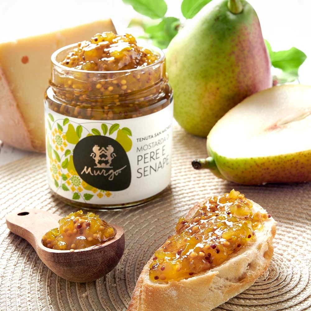 Chutney hrušková hořčice - Mostarda