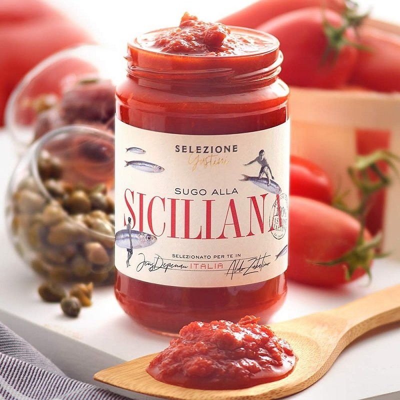 Rajčatová omáčka s ančovičkami