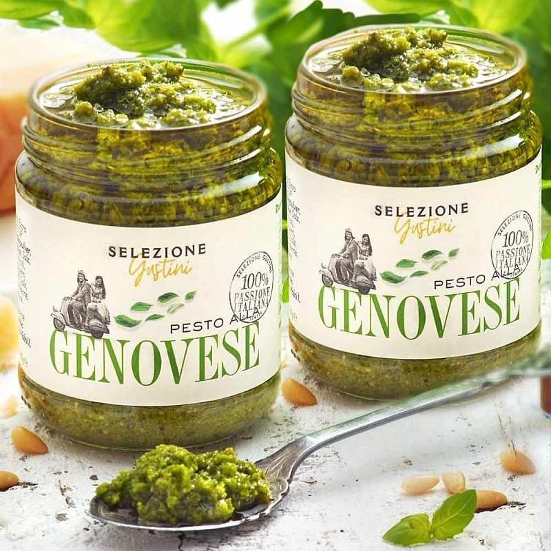 Bazalkové pesto - 2-dílný balíček