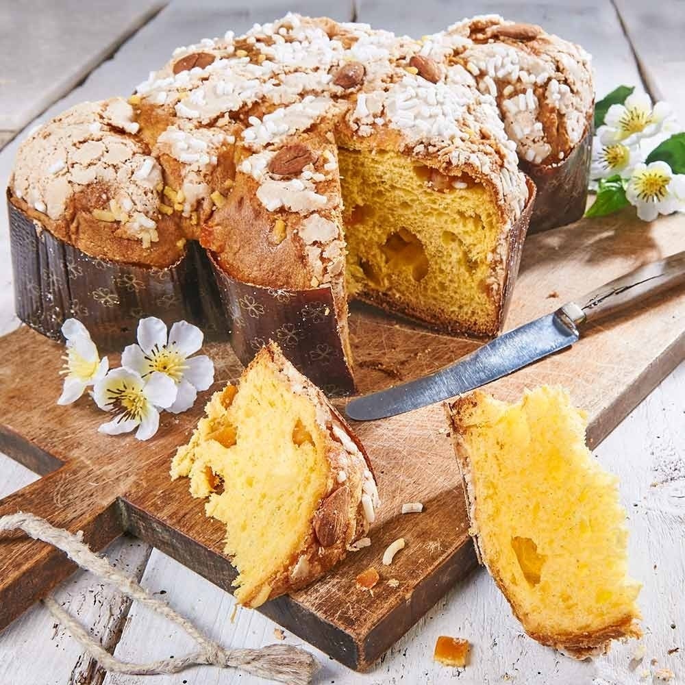 Klasický italský velikonoční koláč Colomba Classica v dárkovém balení 