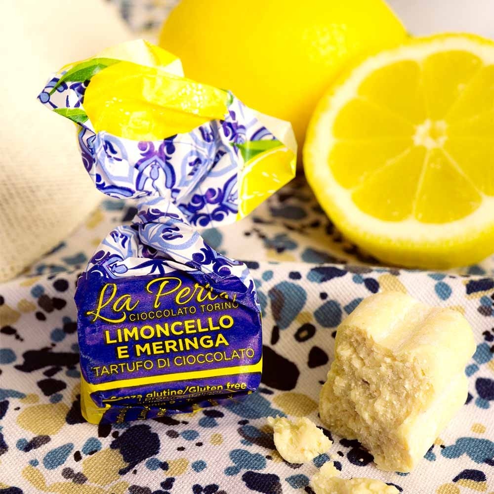 Tartufi s bílou čokoládou a limoncellem