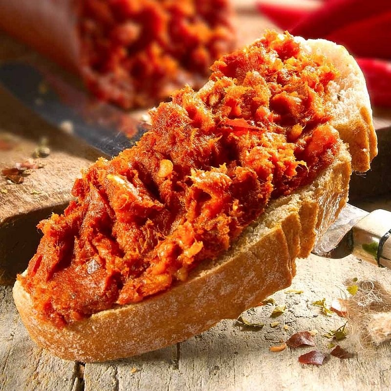 Nduja - paštika z černého prasete s chilli