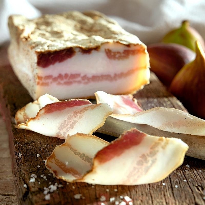 Pancetta - v kuse