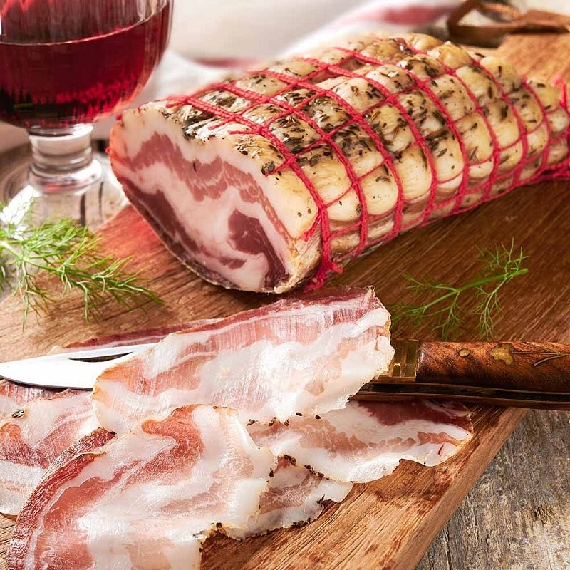 Vepřový bůček s divokým fenyklem