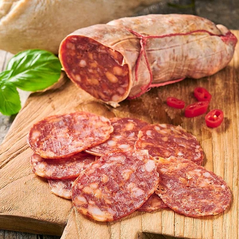 Pikantní salám soppressata - Bio