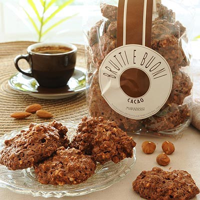 Krokant z lískových oříšků a kakaa