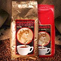 Výhodná sada Espresso Rosso a Oro zrnková káva - 2x1kg