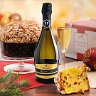 Prosecco Amistà extra suché s Panettone exquisit