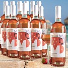Výhodné balení Primitivo Rose IGT Puglia 12 x 0,75 l
