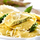 Medaglioni se zeleným chřestem 